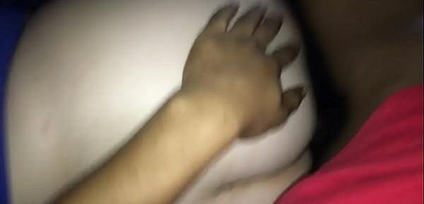  Lil Girth gives pawg thot creampie while she’s sleep !!